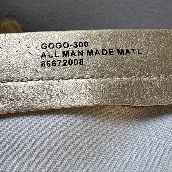 Gold Knee-High Women's GoGo Boots size 11 for Costume - Picture 9 of 9